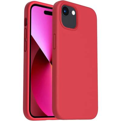 Entronix Case Compatible with iPhone 17e Soft Touch Liquid Silicone Red - Best Buy Entronix Case Compatible with iPhone 17e Soft Touch Liquid Silicone Red - Best Buy