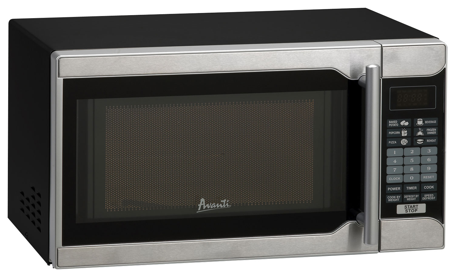 Avanti - 0.7 Cu. Ft. Compact Microwave - Stainless steel