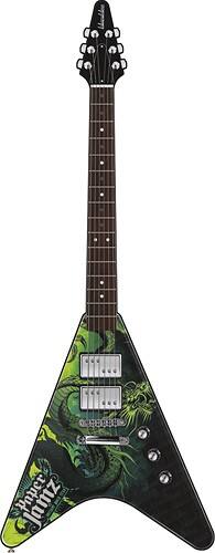 Front Standard. Wow Wee - Paper Jamz Series II Style 4 Guitar.