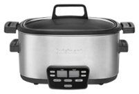 Cuisinart - Cook Central 6-Quart 3-in-1 Multicooker - Stainless Steel - Angle_Zoom