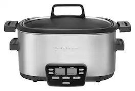 Cuisinart - Cook Central 6-Quart 3-in-1 Multicooker - Stainless Steel