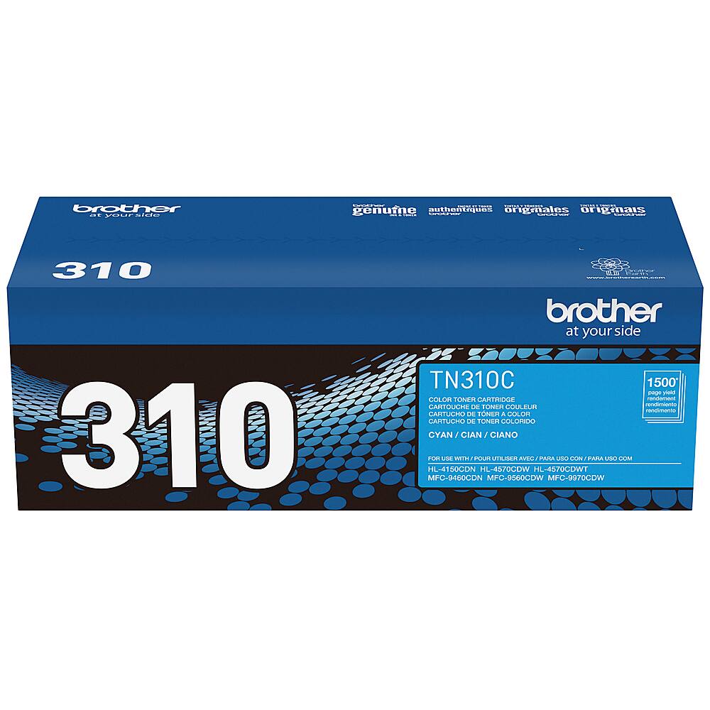 Brother - TN310C High-Yield Toner Cartridge - Cyan