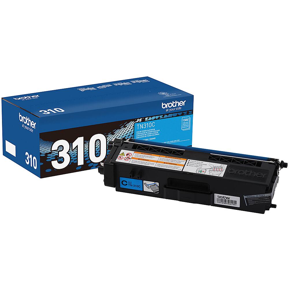 Alt View 12. Brother - TN310C High-Yield Toner Cartridge - Cyan.