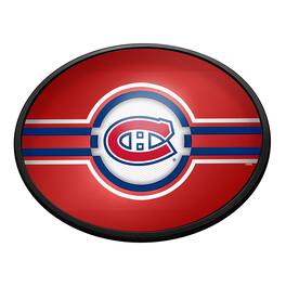 The Fan-Brand - Montreal Canadiens 18'' x 14'' Team Color Slimline Illuminated Wall Sign - Multicolor