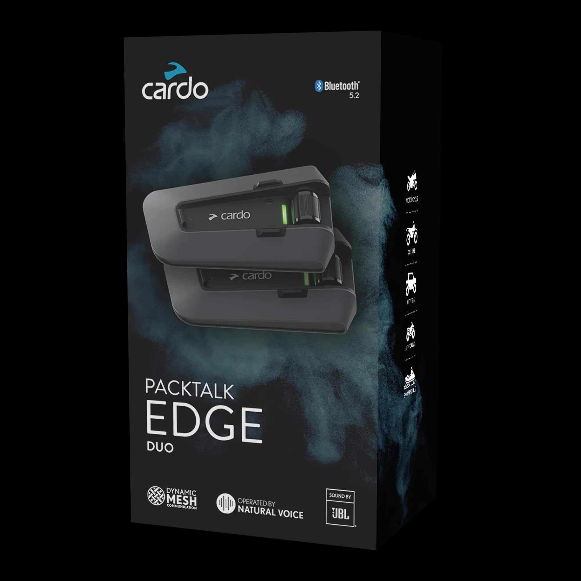 Cardo Systems Packtalk Edge Motorcycle Bluetooth Communication