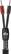 Front Standard. AudioQuest - Rockefeller 10' Pair Speaker Cable - Black/Gray/Red.