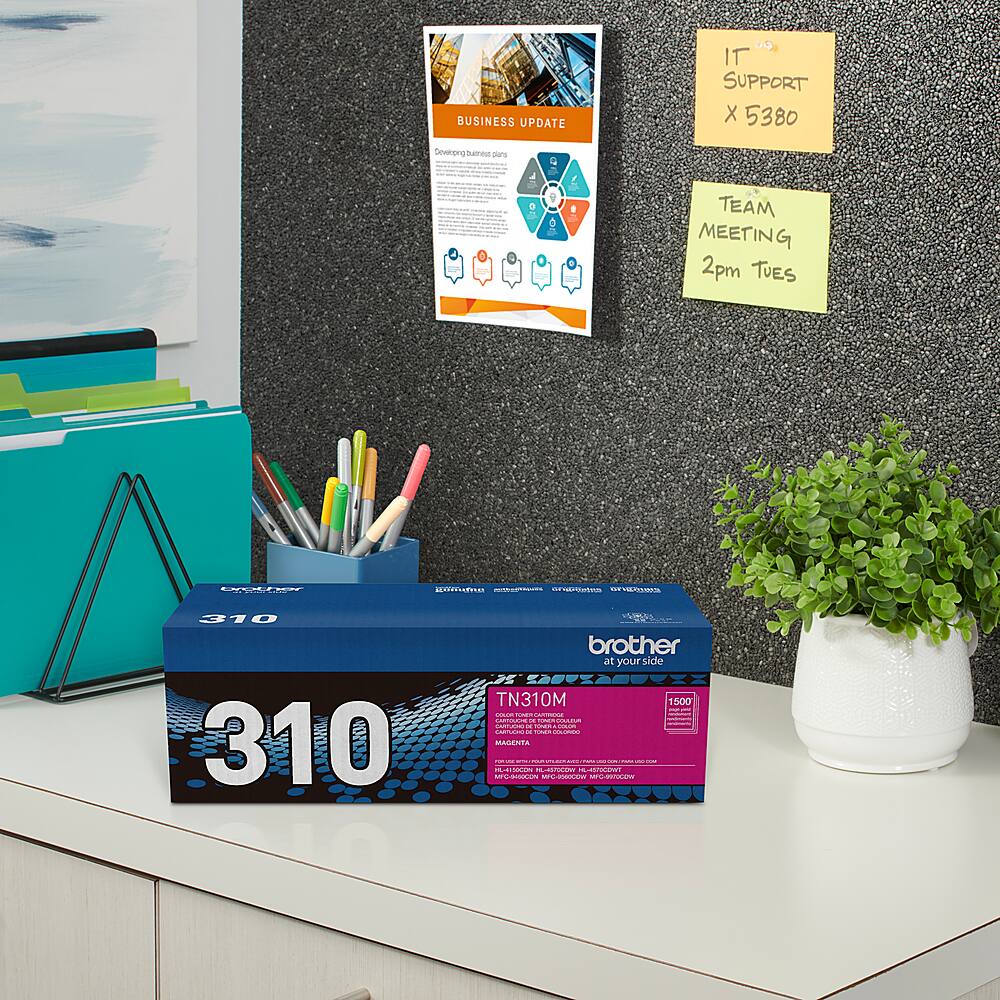 Alt View 1. Brother - TN310M High-Yield Toner Cartridge - Magenta.