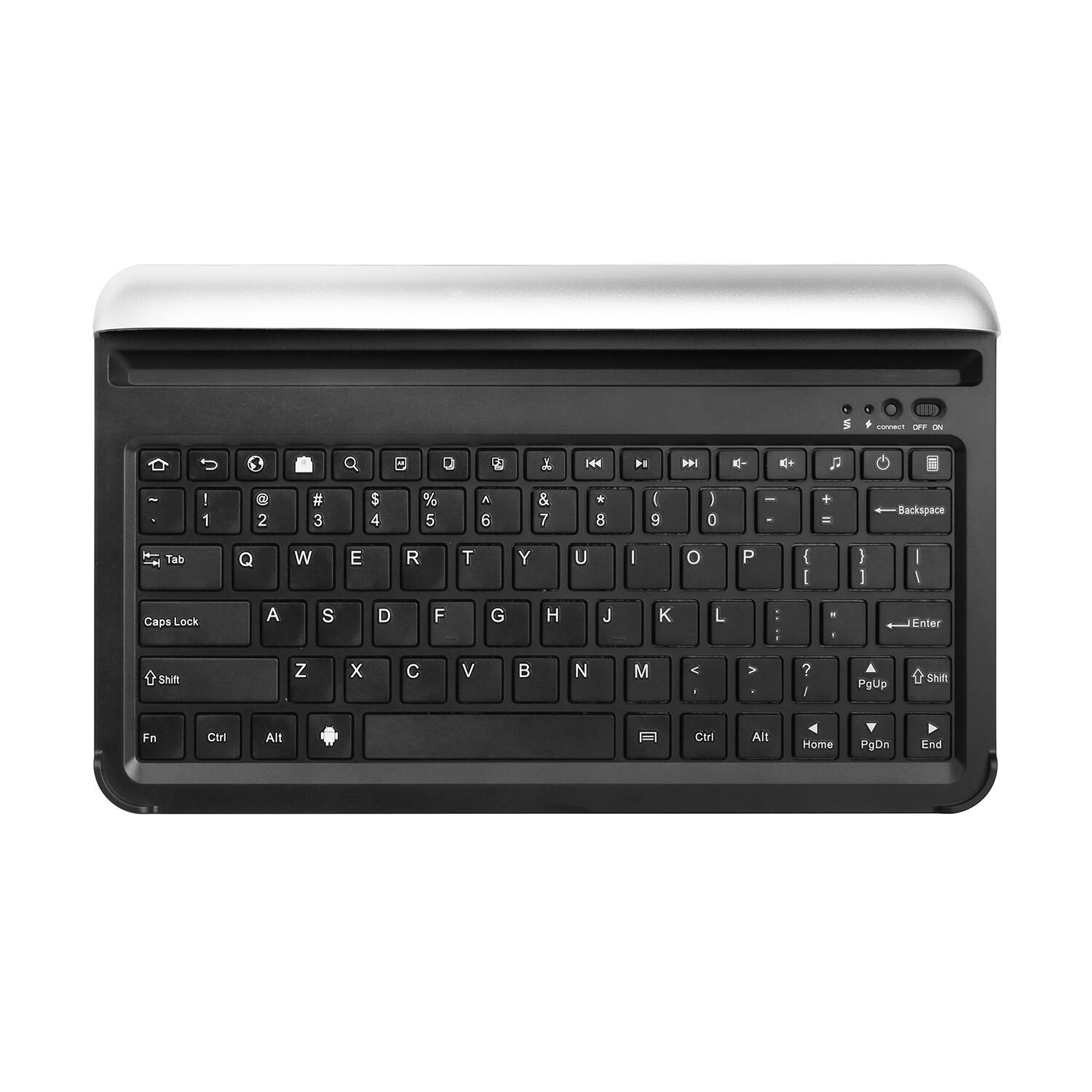 DirectDeals - Wireless Keyboard with Stand for MX1080 & EX1080 - Silver