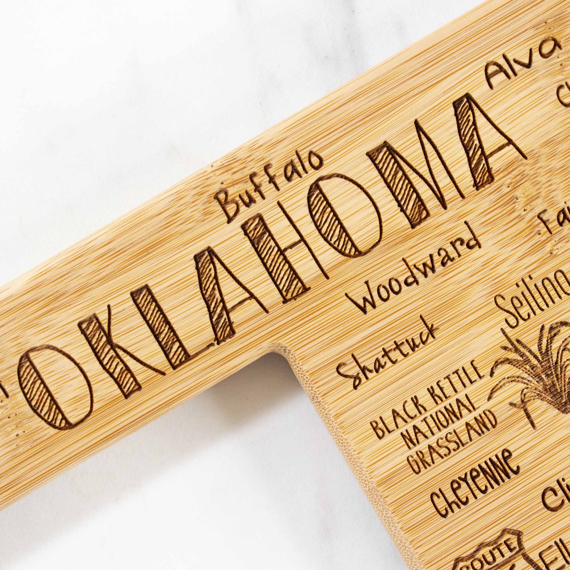 Oklahoma  
Buffalo  
Alva  
Woodward  
Shattuck  
Seiling  
Black Kettle National Grassland  
Cheyenne  
Route 66