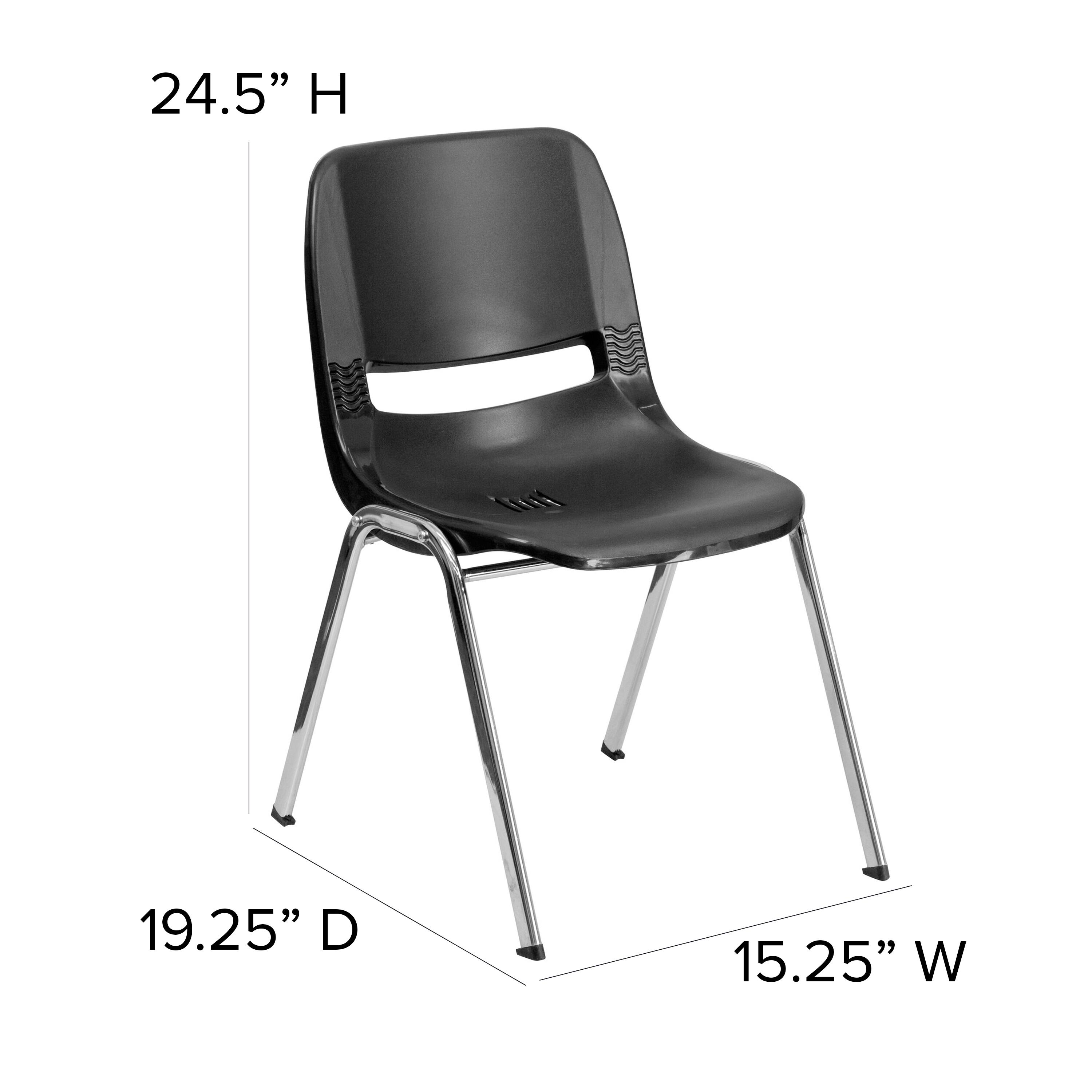 24.5" H  
19.25" D  
15.25" W