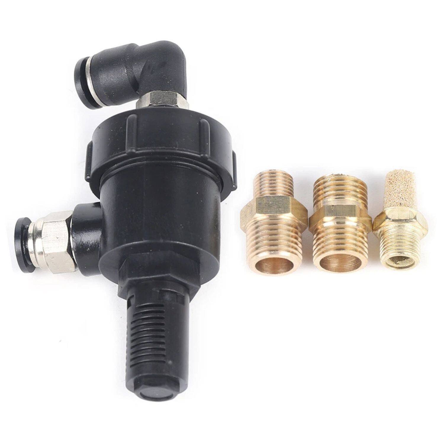 Alt View 1. Home Collection - Pneumatic Tire Changer Machine Quick Release Air Cylinder Valve with Connector.