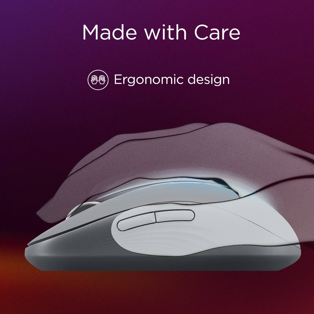 Made with Care  
Ergonomic design