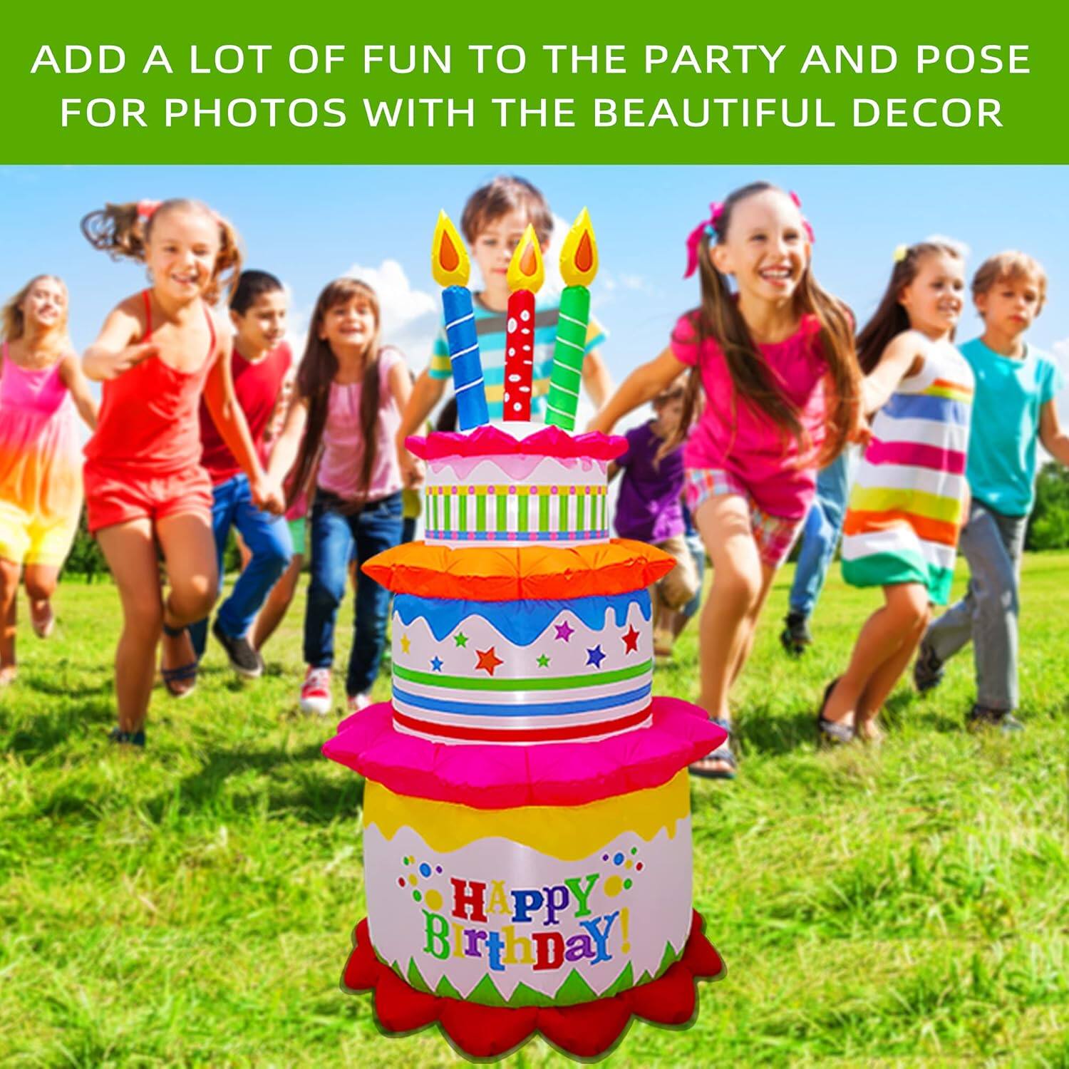 ADD A LOT OF FUN TO THE PARTY AND POSE FOR PHOTOS WITH THE BEAUTIFUL DECOR HAPPY BIRTHDAY