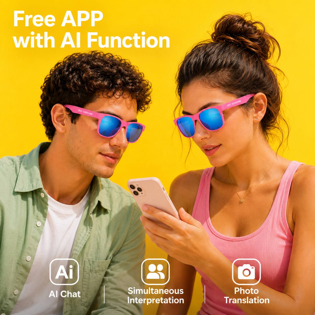 Free APP with AI Function

OHO SUNSHINE

AI AI Chat
Simultaneous Interpretation
Photo Translation