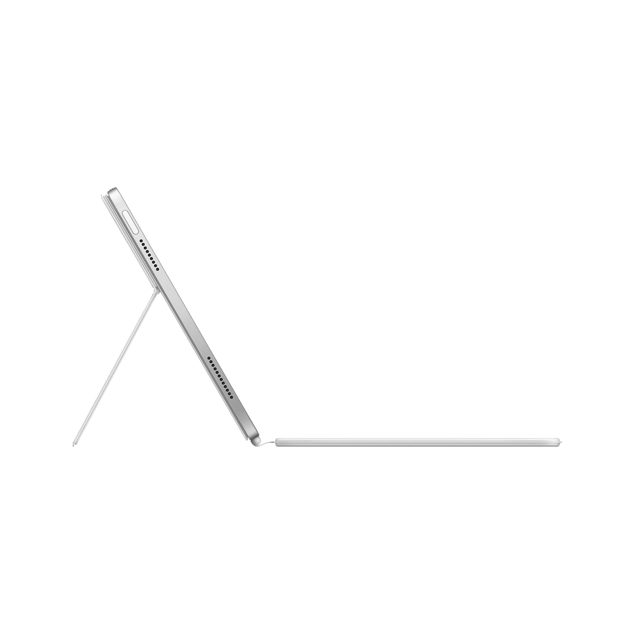 Alt View 1. Apple - Apple Magic Keyboard Folio iPad 10th Gen Zhuyin Chinese White - White.