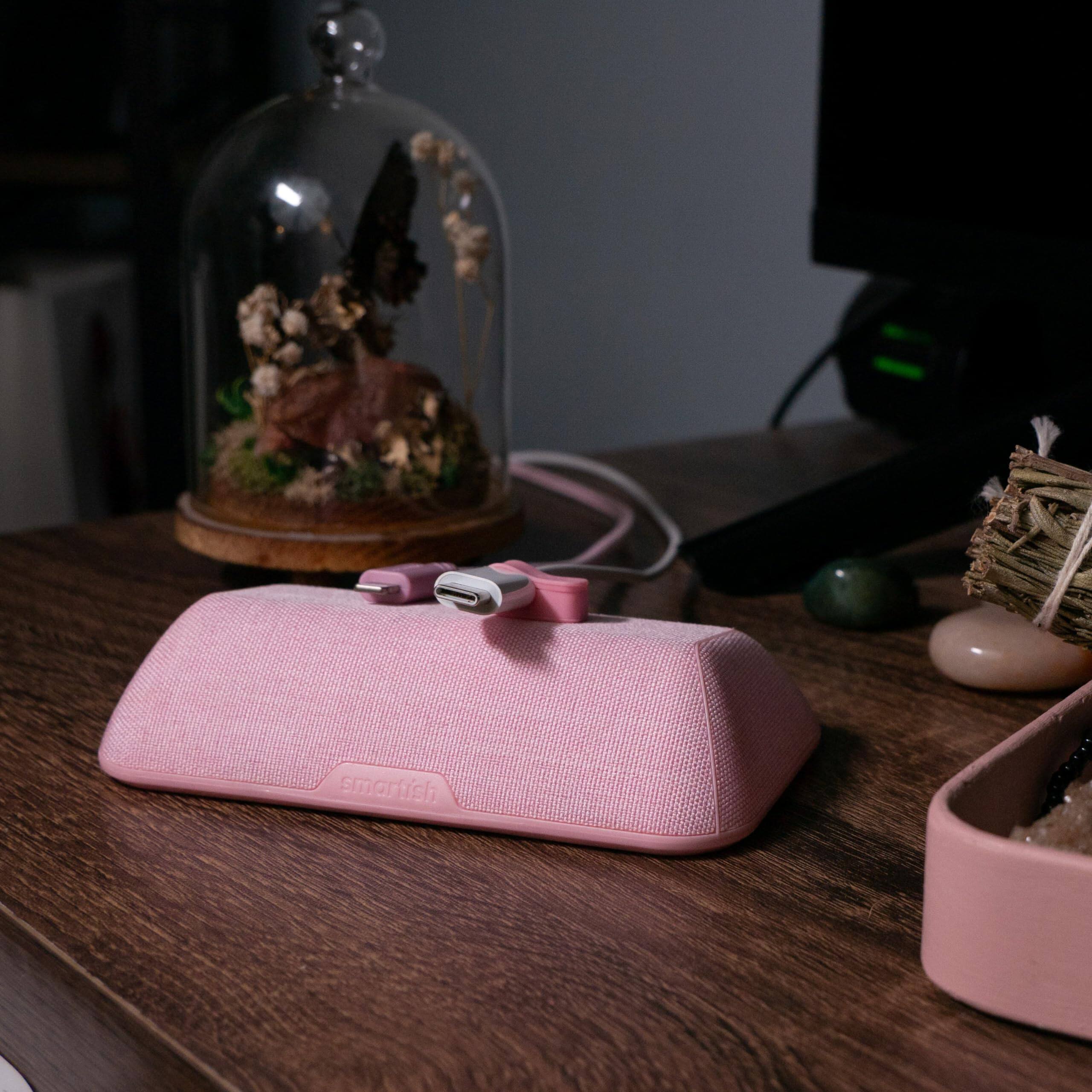 Alt View 4. Smartish - Smartish Magnetic Cord Holder - Bigger Cable Wrangler Desktop Charger Organizer - No. 2 Pencil Gray - No.2 Pencil Gray.