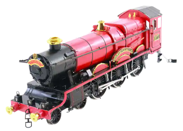 Front. Metal Earth - Metal Earth Premium Series Hogwarts Express 3D Metal Model Kit Fascinations - Silver.