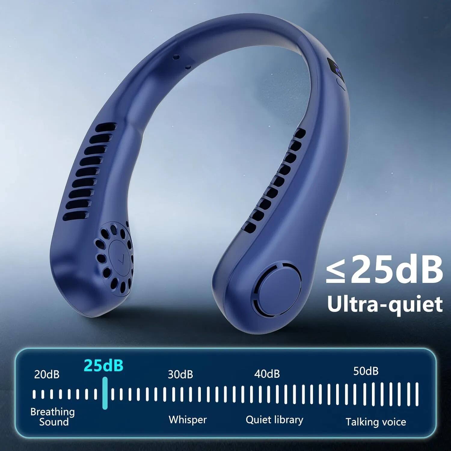 ≤ 25dB Ultra-quiet

20dB 25dB 30dB 40dB 50dB

Breathing Sound Whisper Quiet library Talking voice