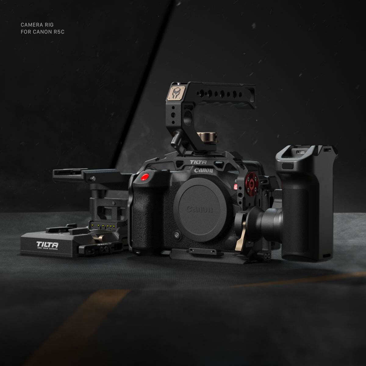 CAMERA RIG FOR CANON R5C

TILTA
Canon