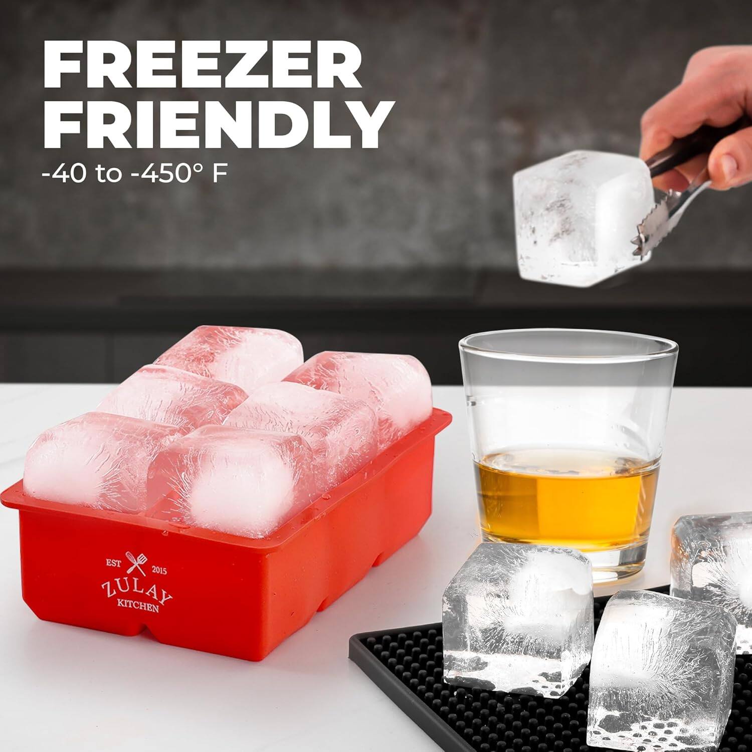FREEZER FRIENDLY  
-40 to -450° F  

EST 2015  
ZULAY KITCHEN