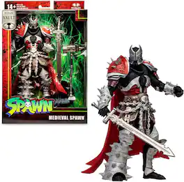 McFarlane Toys - McFarlane Vault Collection - Spawn - Medieval Spawn 7" Action Figure - COLLECTIBLES - Multicolor