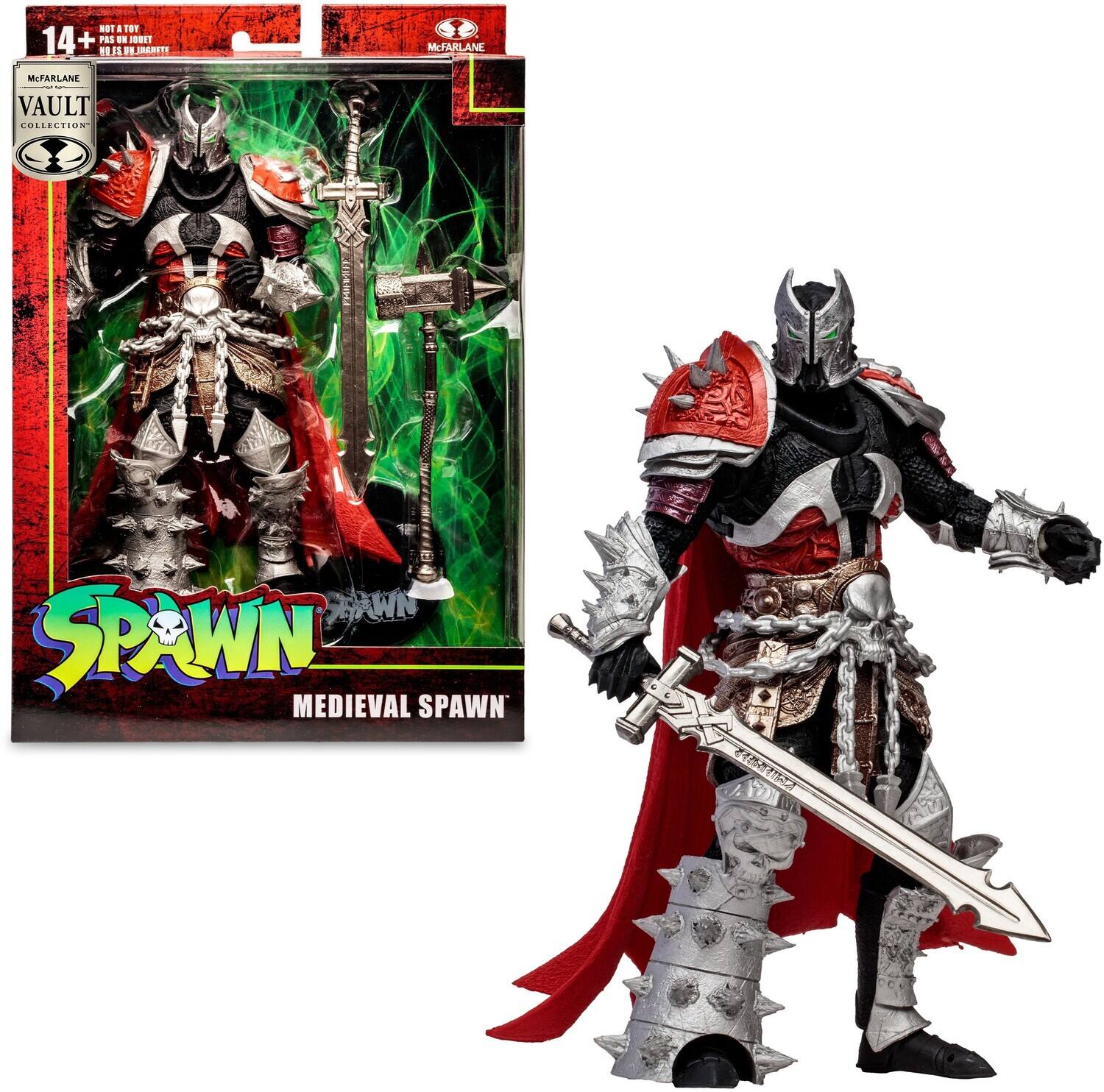 McFarlane Vault Collection - Spawn - Medieval Spawn 7" Action Figure - COLLECTIBLES