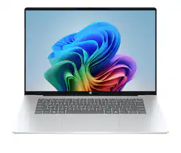 HP - OmniBook 5 Laptop Computer 16" 2K Snapdragon X 16 GB memory;512 GB SSD - Glacier silver aluminum