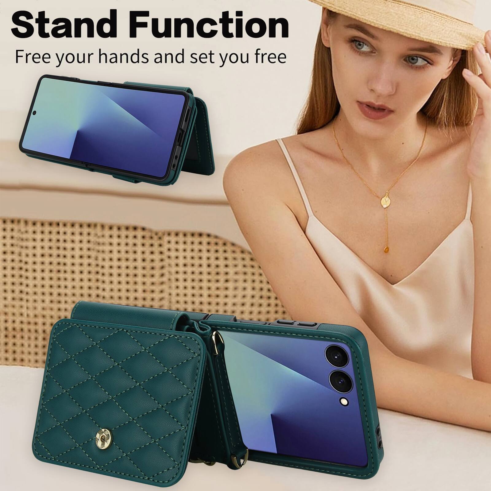 Stand Function  
Free your hands and set you free