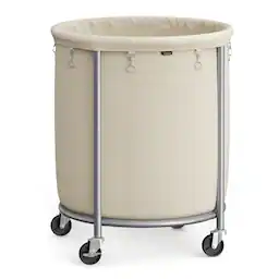 Cream White and Metallic Silver