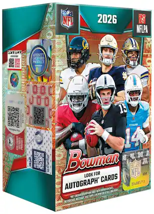 AB00000001
BRANDS COTTER FANS DHO 002050001CL 8915D
vmp.mobilcipa
COLLEGIATE LICENSED PRODUCT
NFL 2026 NFLPA
DANIS AFFINITY LICENSED PRODUCT
CARDS C
Wilson C 15
TITANS 14
NATIONAL FOOTBALL LEAGUE
Bouman
"CC123456Z8"
FOR
EXPIRATION DATES.
CARDS WITH DETAILS AND ENTRY.)
REDEMPTION
*NO PURCHASE NECESSARY, (NO