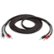 Angle. AudioQuest - Rocket 33 15' Pair Full-Range Speaker Cable, Silver Banana Connectors - Red/Black.