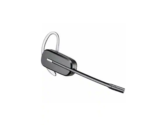 Front. Poly - Poly CS540A DECT 6.0 Wireless Headset - Mono - Noise Cancelling - Black - TAA - Black.