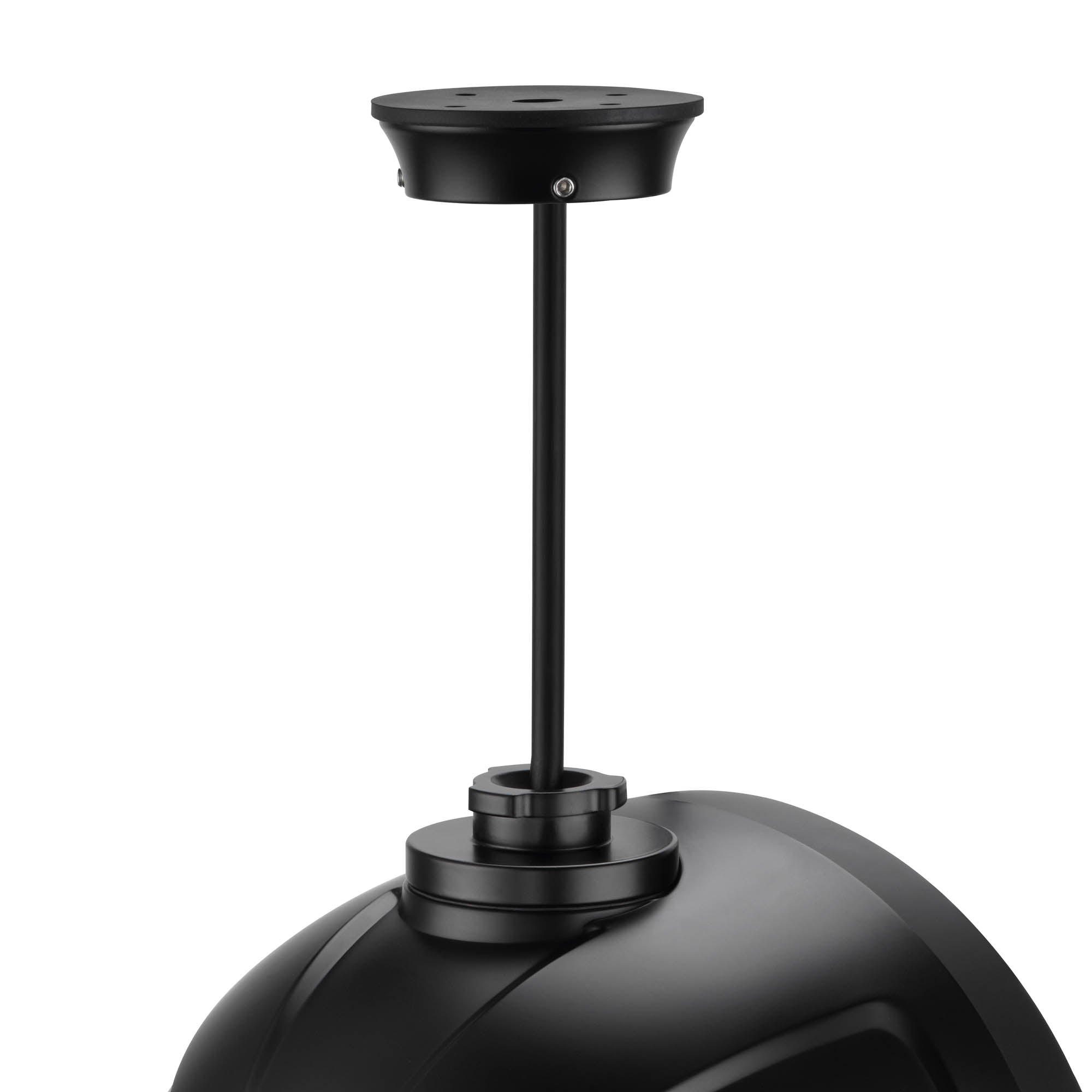 Alt View 7. DS18 Audio - NXL 8" 2-way Coaxial Speaker with Built-in Driver and Grille (Pair), 175W RMS 4-Ohm - Black.