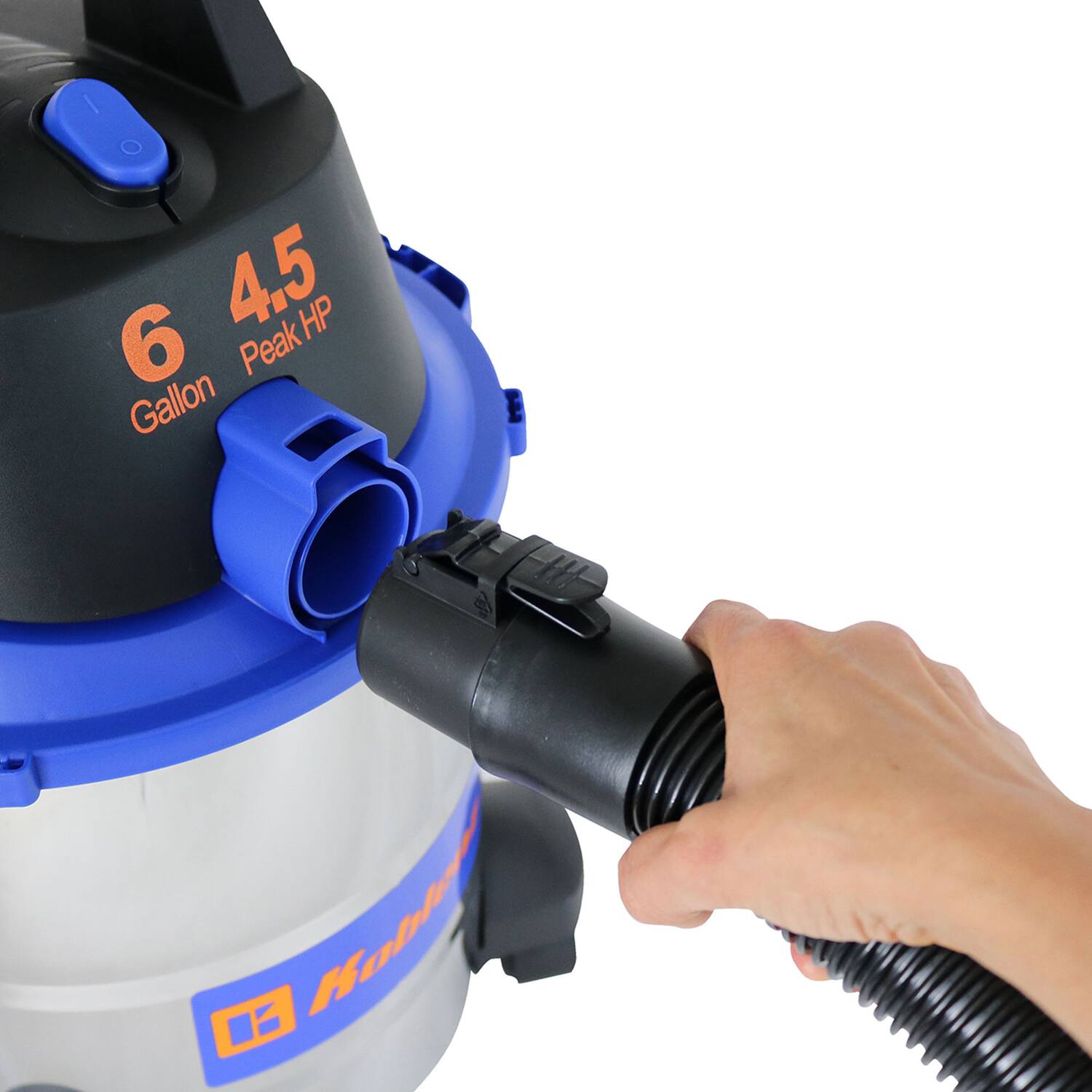 6 Gallon  
4.5 Peak HP