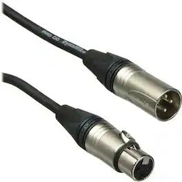 Pro Co Sound - Excellines 50' XLR (M) to XLR (F) Lo-z Microphone Cable, 2x 24 Gauge