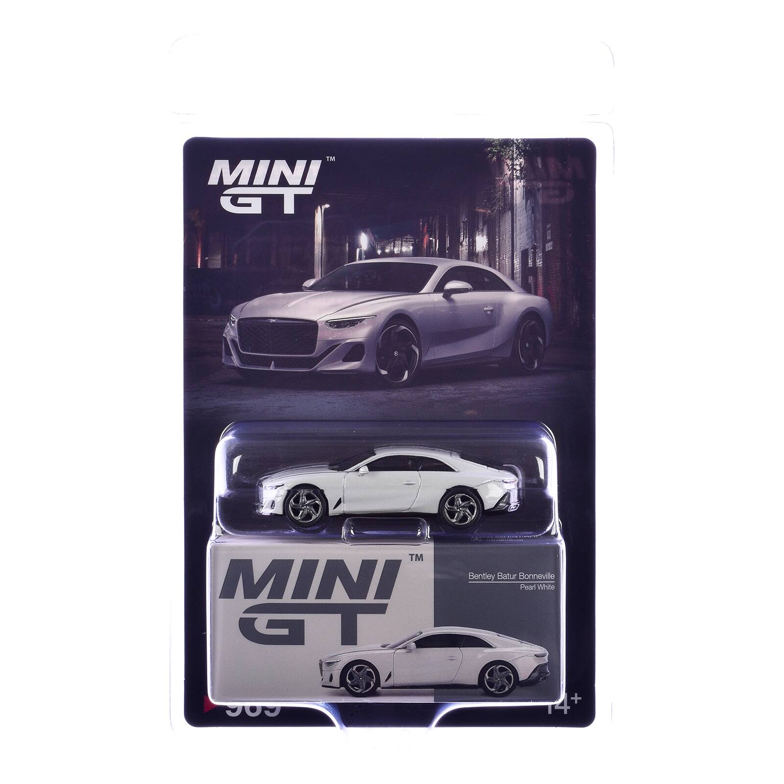 MINI GT  
Bentley Batur Bonneville Pearl White