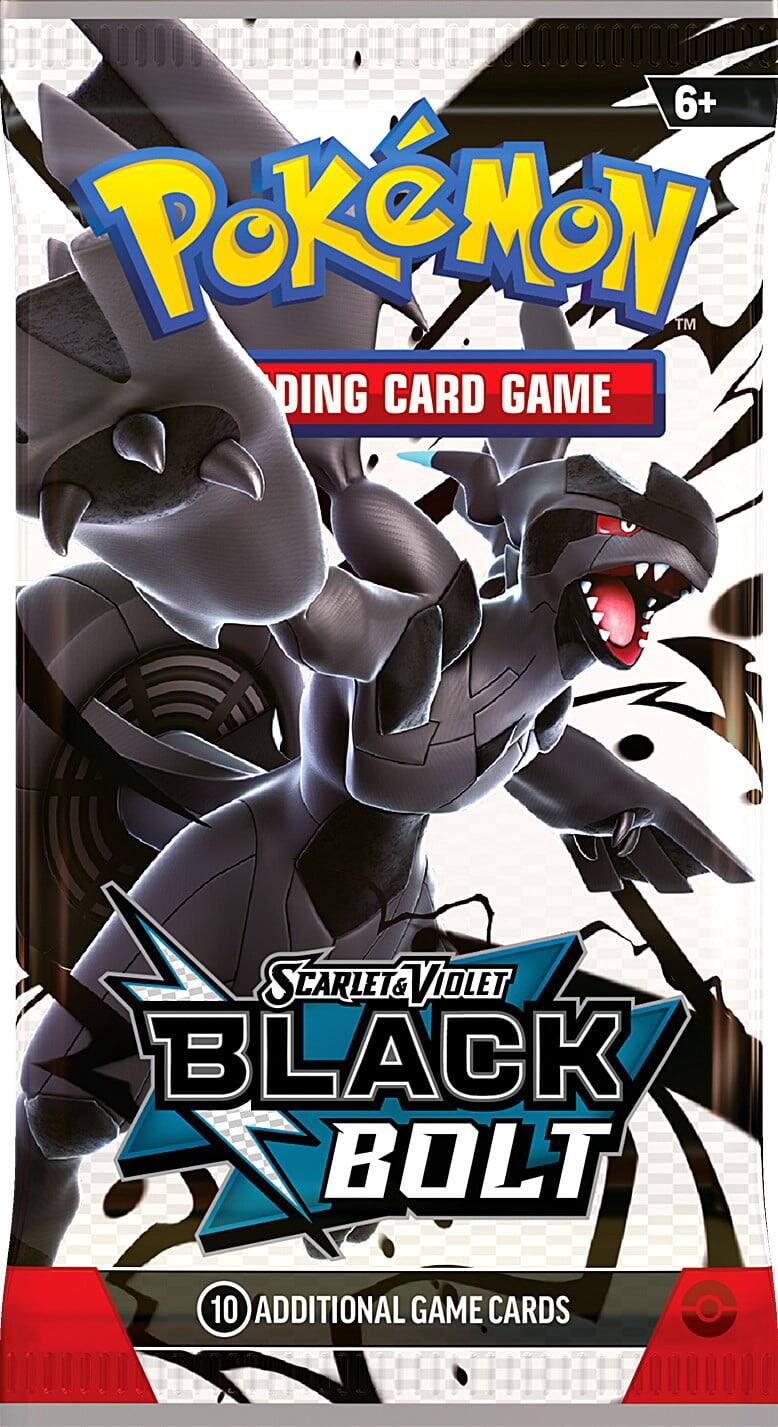 6+ Pokémon™ Trading Card Game  
Scarlet & Violet Black Bolt  
10 Additional Game Cards