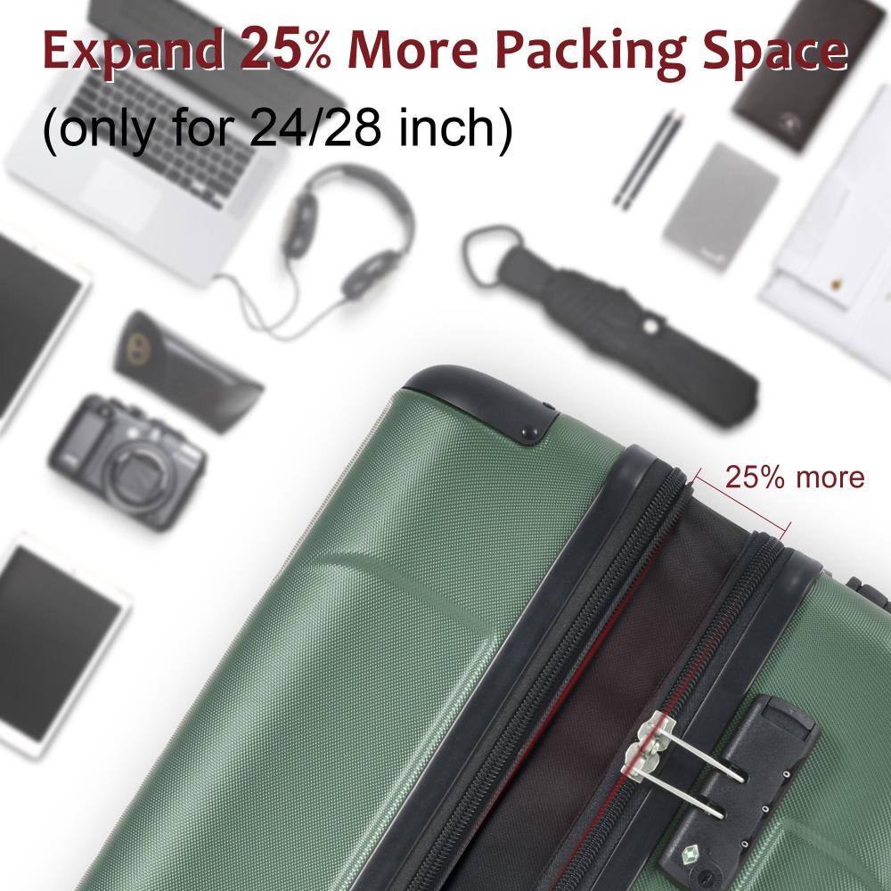 Expand 25% More Packing Space (only for 24/28 inch)

25% more