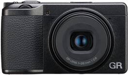 Ricoh - GR IIIx HDF Digital Compact Camera with 40mm f/2.8 Lens - Black
