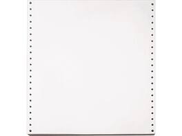 Staples - 9.5" x 11" Continuous Paper, 18 lbs., 92 Brightness, 2500/Carton - White
