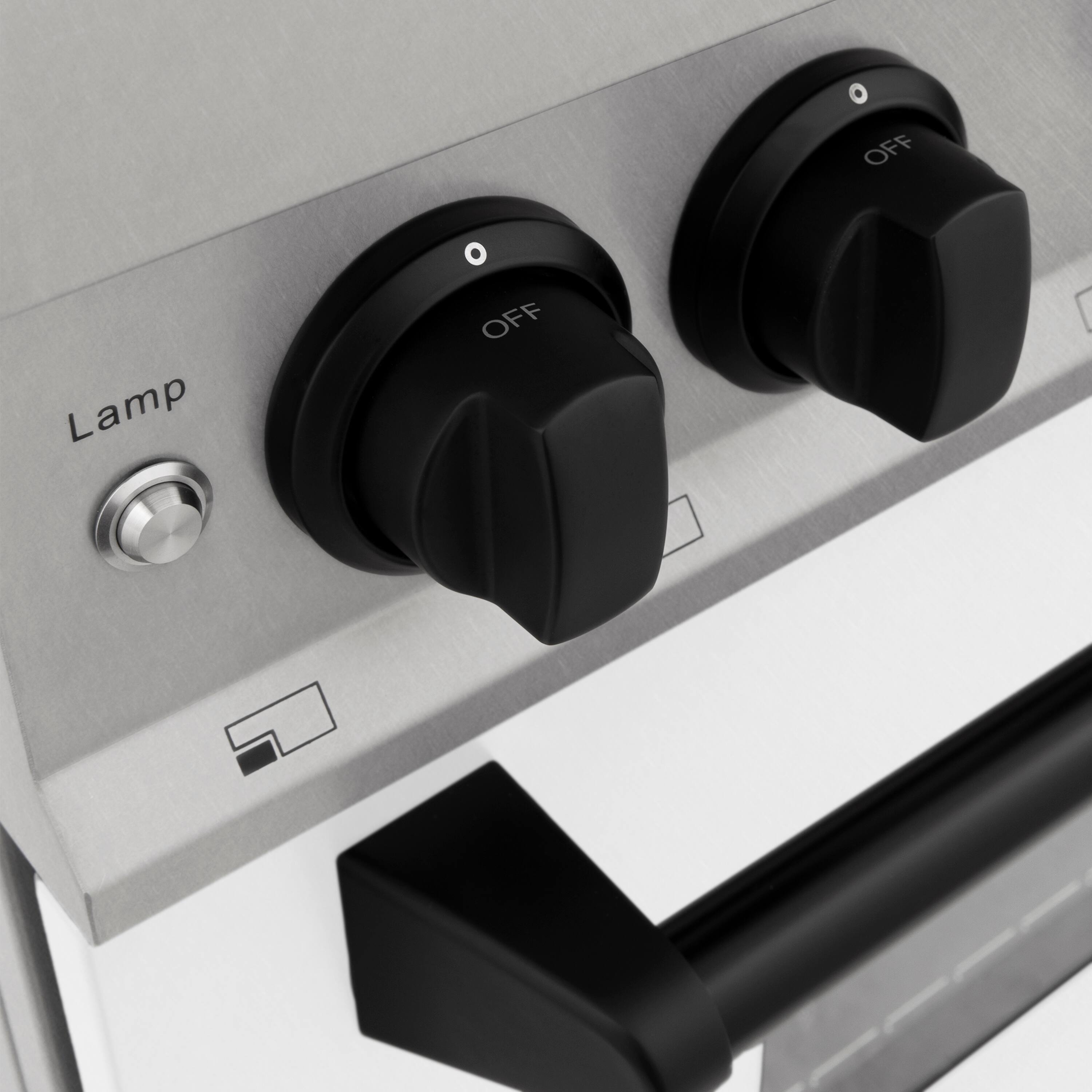 The text on the image reads "Lamp Off."