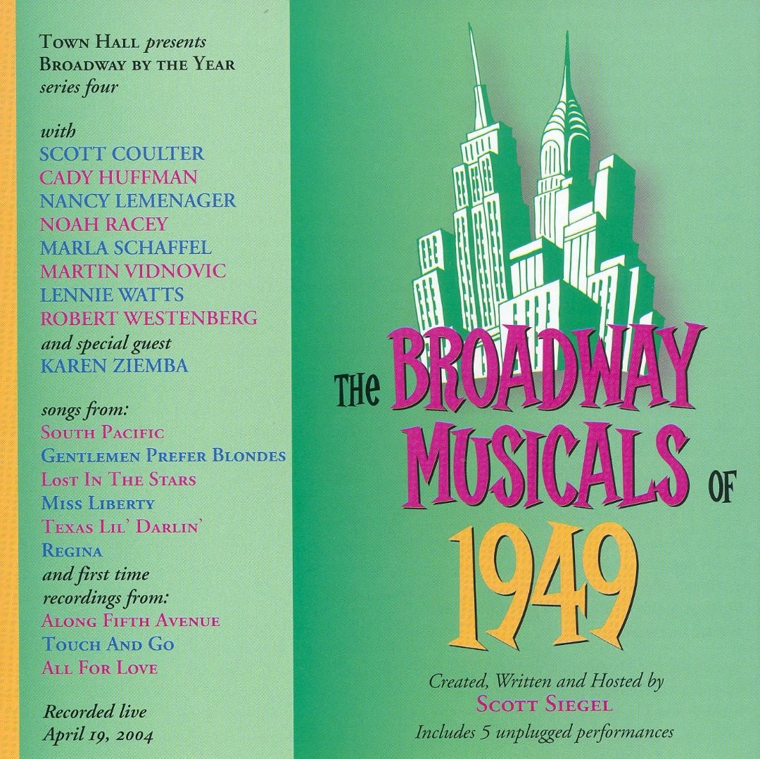 Best Buy: The Broadway Musicals of 1949 [CD]