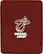 Front Standard. Tribeca - Miami Heat Shield for Apple® iPad™ - Cranberry.