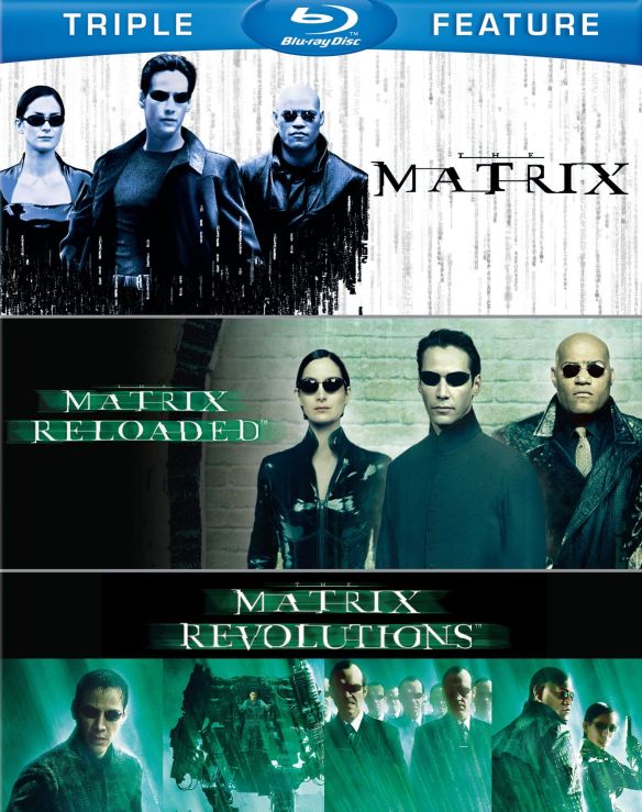  The Matrix/TheMatrix Reloaded/TheMatrix Revolutions [3 Discs] [Blu-ray]