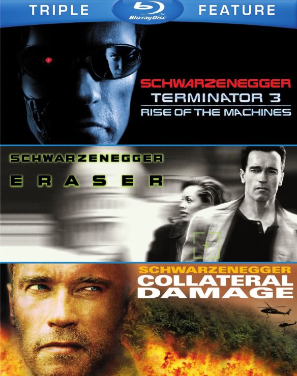 Terminator 3: Rise of the Machines/Eraser/Collateral Damage [3 Discs] [Blu-ray]