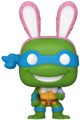 Funko - Pocket POP!: Teenage Mutant Ninja Turtles Easter - Leonardo with Easter Egg (TMNT) - Collectibles - Multicolor