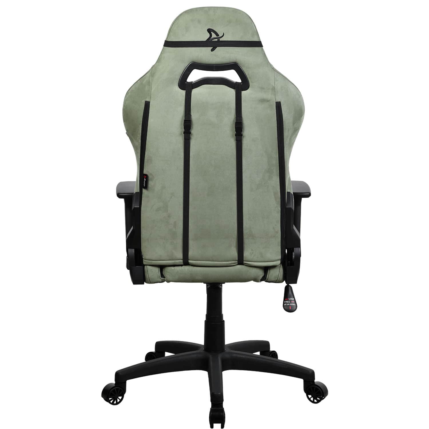 Alt View 13. Arozzi - Torretta Supersoft Upholstery Fabric Gaming Chair - Forest.