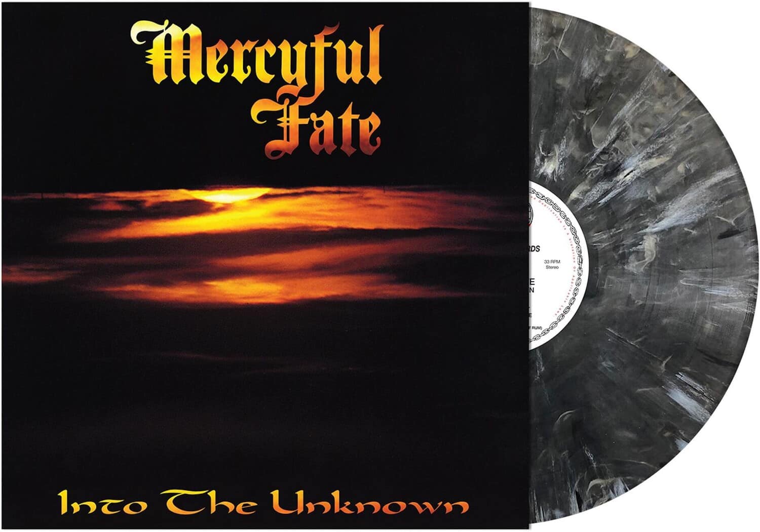 Mercyful Fate  
Into The Unknown  

DS 33 RM Stereo  
33 1/3 RPM