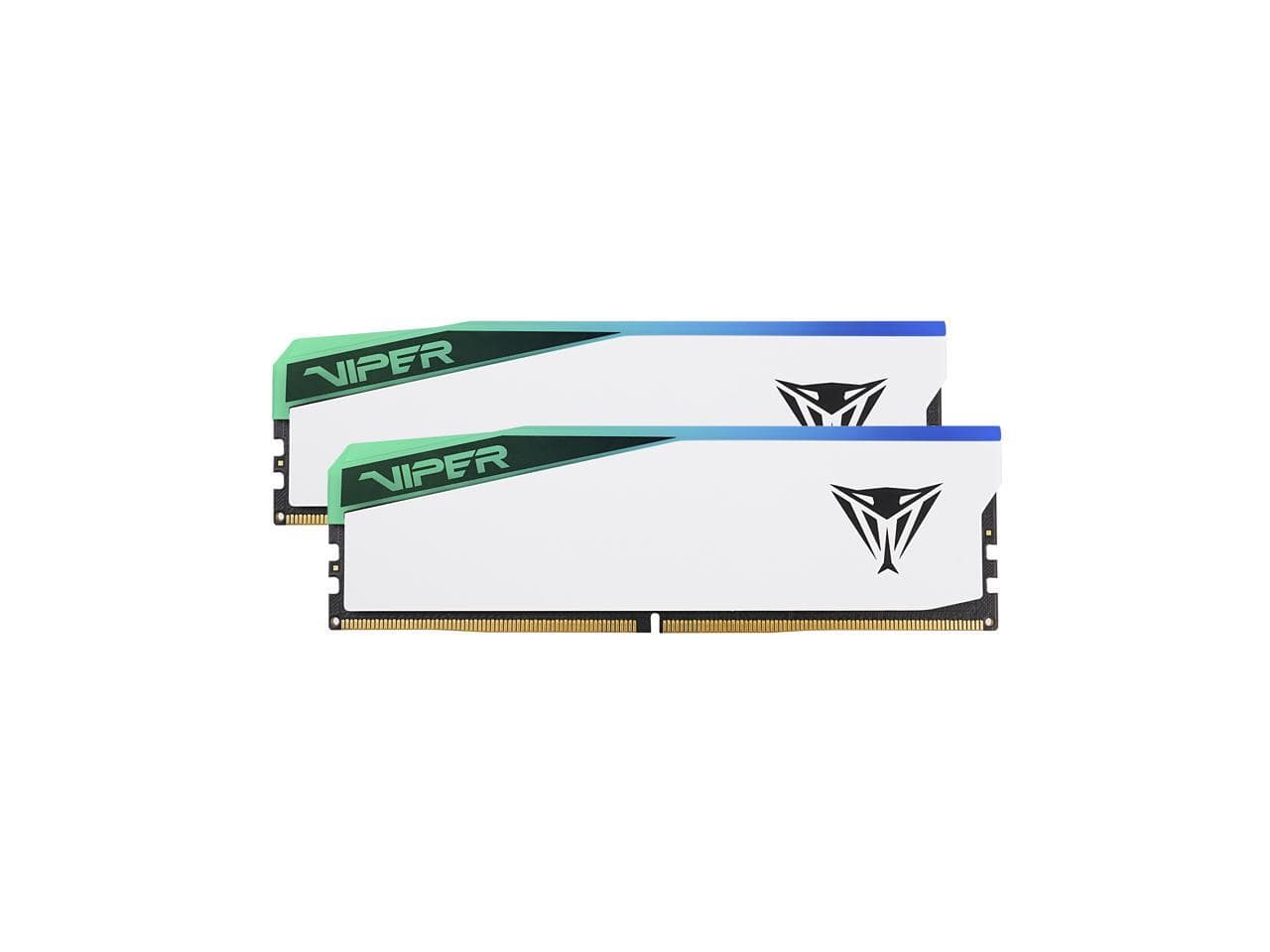Patriot - Viper Elite 5 48GB (2 x 24GB) 288-Pin PC RAM DDR5 6000 (PC5 48000) Desktop Memory Model PVER548G60C30KW - White