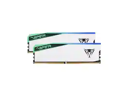 Patriot - Viper Elite 5 48GB (2 x 24GB) 288-Pin PC RAM DDR5 6000 (PC5 48000) Desktop Memory Model PVER548G60C30KW - White